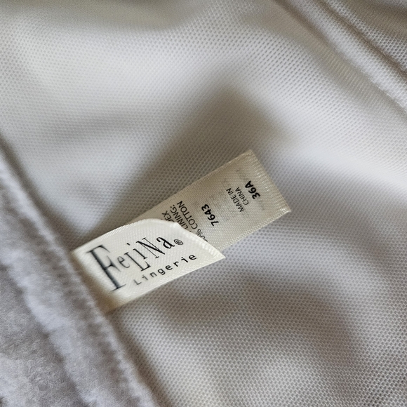 White Strapless Bustier Top BRIDAL - Picture 6 of 9